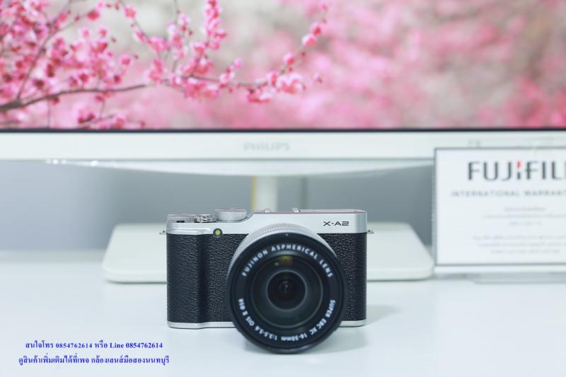 ขายกล้อง Fujifilm X-A2 พร้อมเลนส์ 16-50 mm อดีตประกันศูนย์ กล้อง เลนส์สภาพดี มีเมนูไทย ใช้งานได้ปกติทุกฟังชั่น